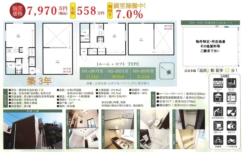 一棟売りアパート図面